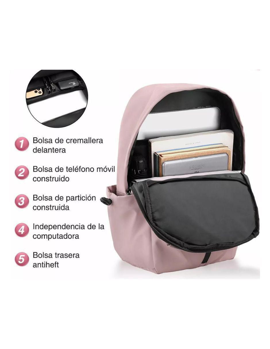 Mochila casual impermeable unisex 3
