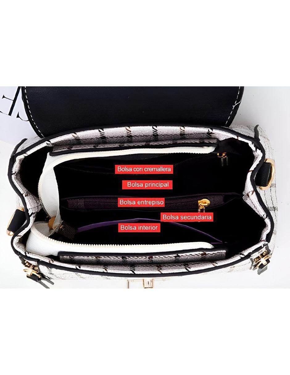 Bolsa crossbody de cuero para mujer 2