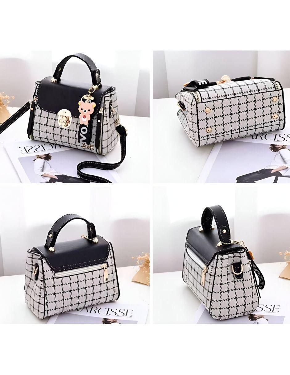 Bolsa crossbody de cuero para mujer 4