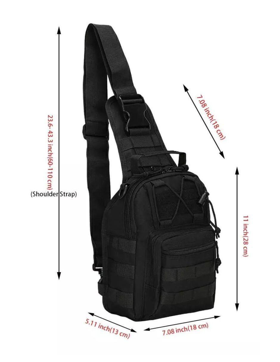 Mochila bandolera Missionsling unisex 4
