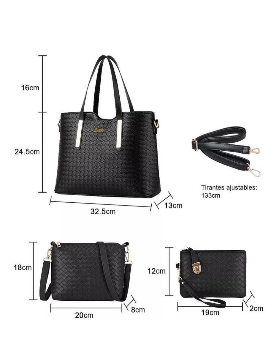 Bolsa tote de cuero para mujer 4