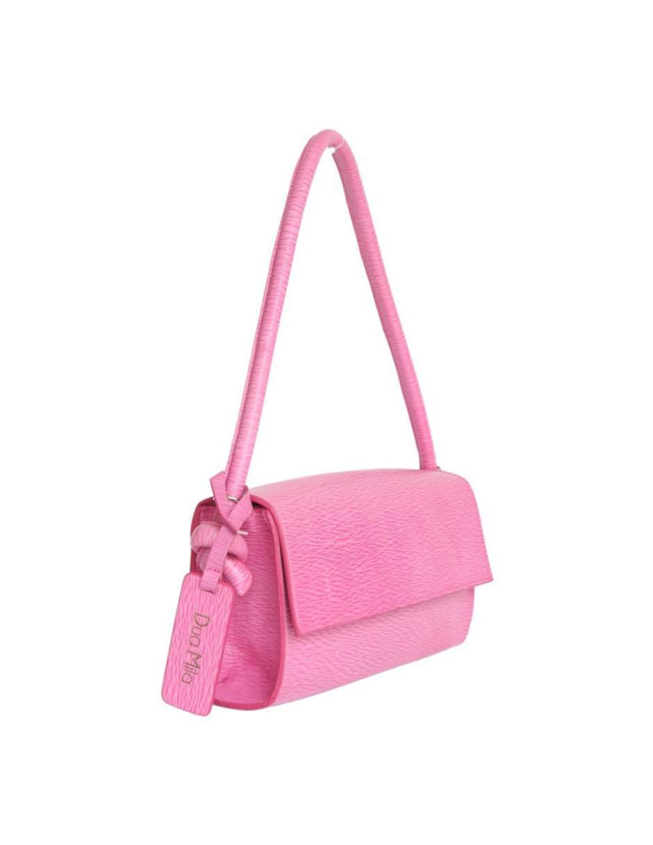 Bolsa flap de cuero para mujer 2