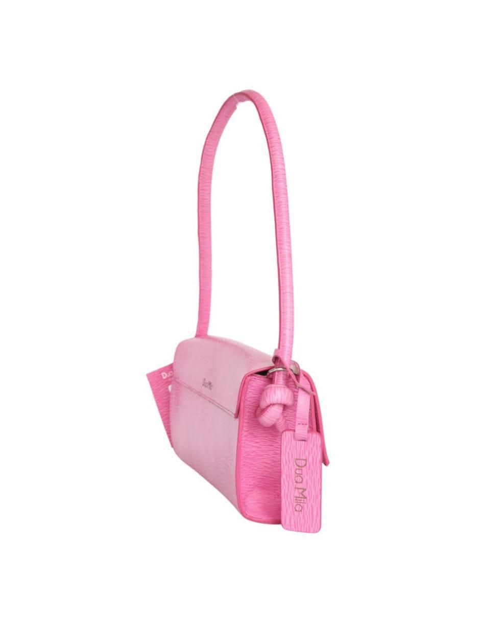 Bolsa flap de cuero para mujer 4