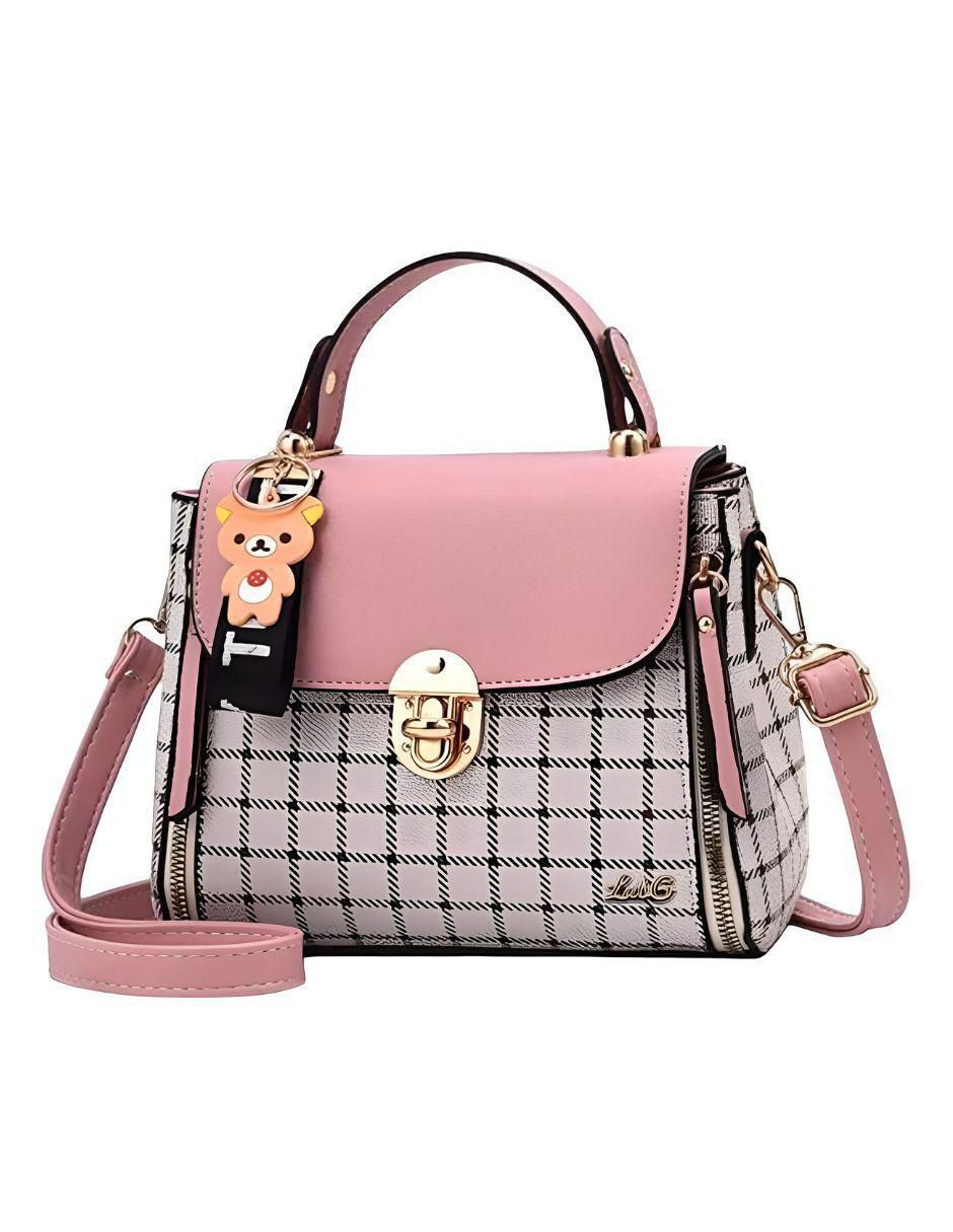 Bolsa crossbody de cuero para mujer