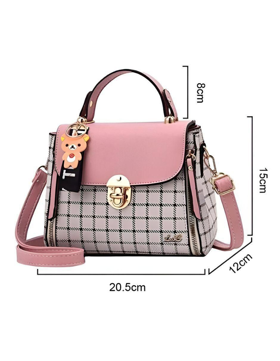 Bolsa crossbody de cuero para mujer 5
