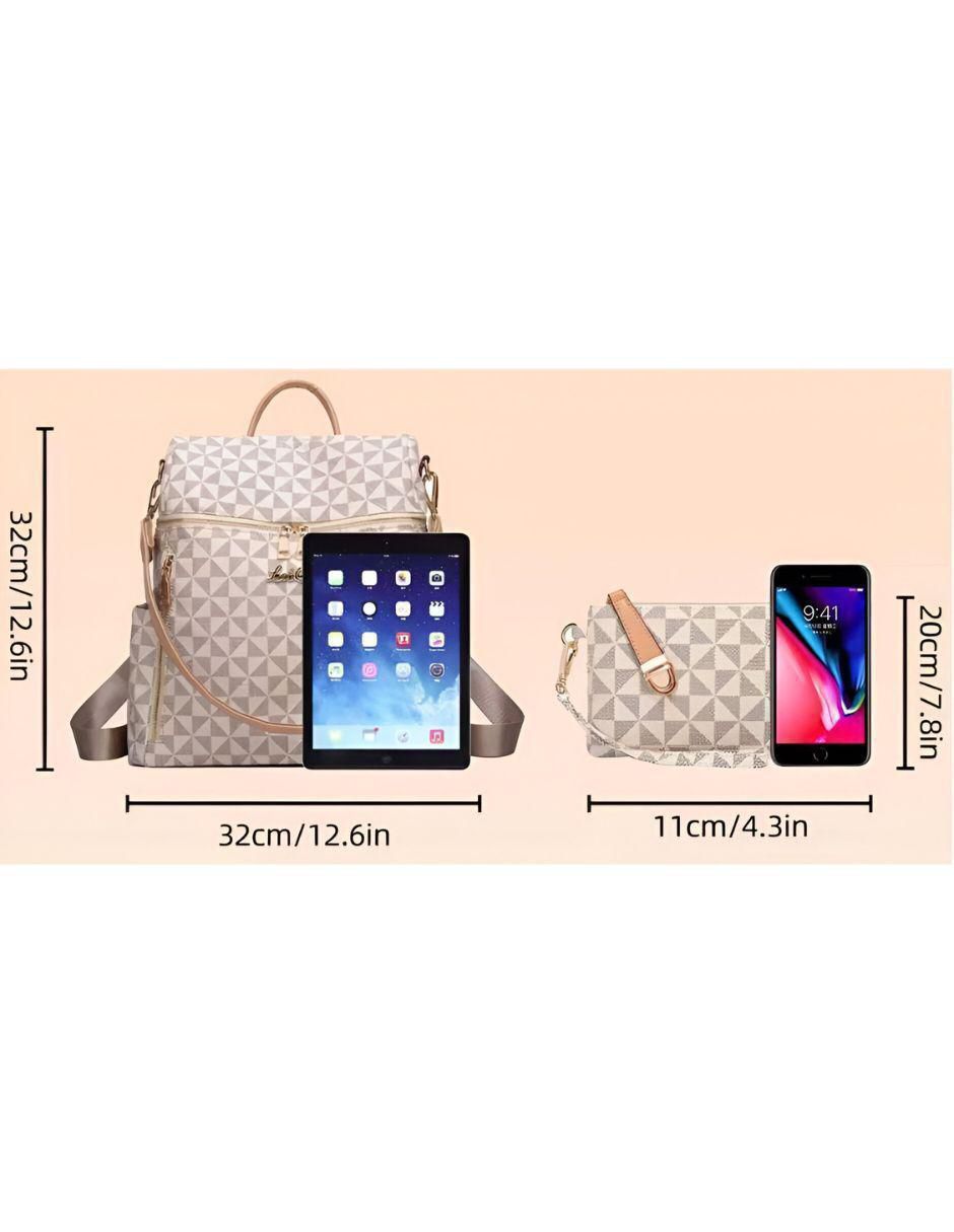 Mochila casual impermeable unisex 5