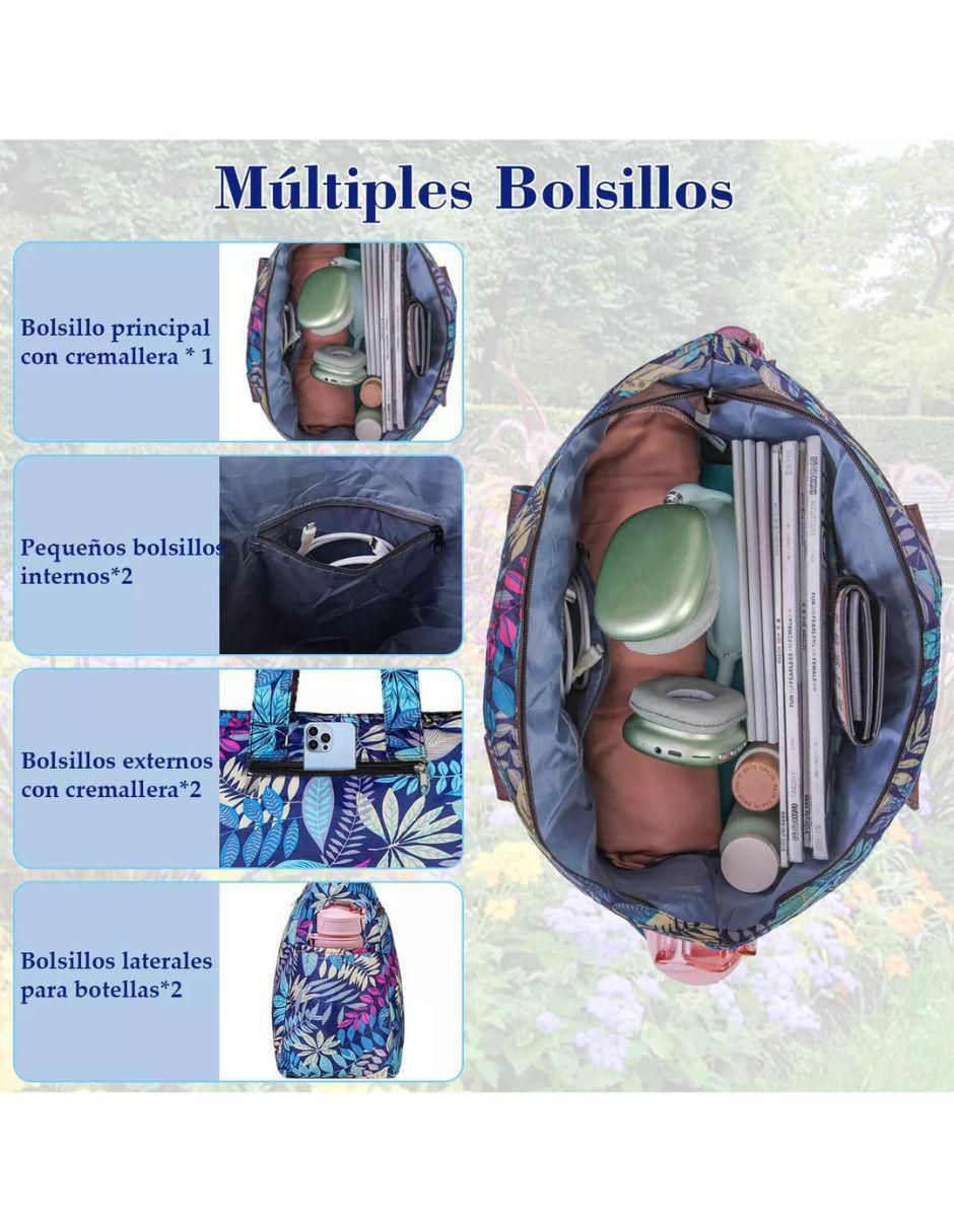 Bolsa tote Toteflower para mujer 2