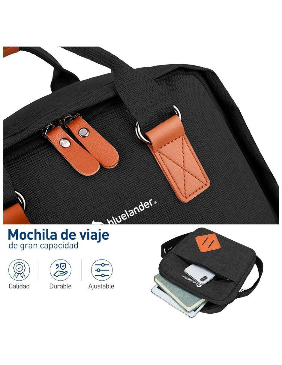 Set mochila con portalaptop impermeable unisex 2