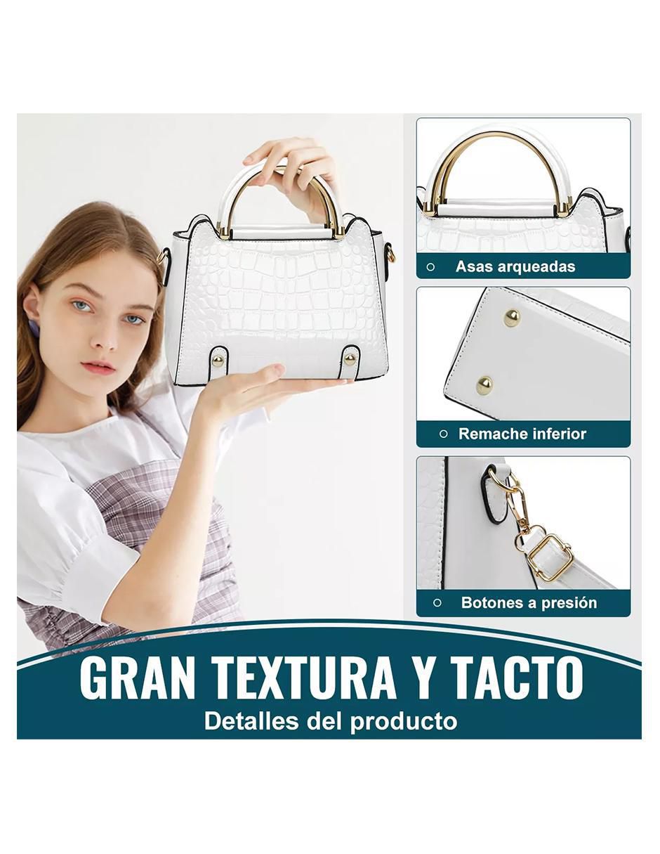 Bolsa crossbody Lujo Diario para mujer 4