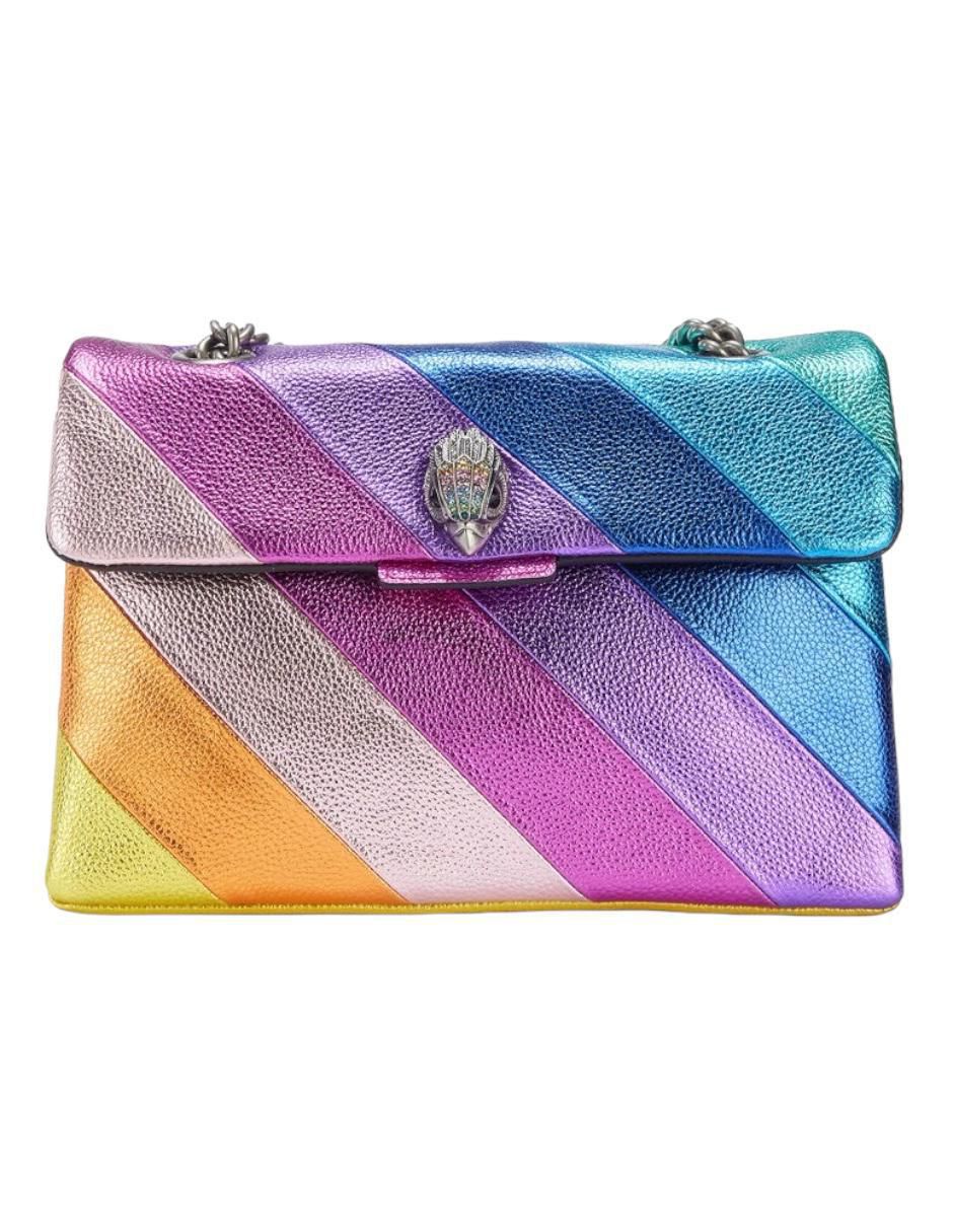 Bolsa crossbody Kensington de cuero para mujer