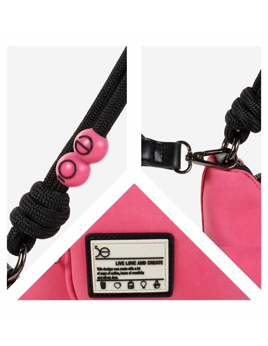 Bolsa hobo Noukoni para mujer 7