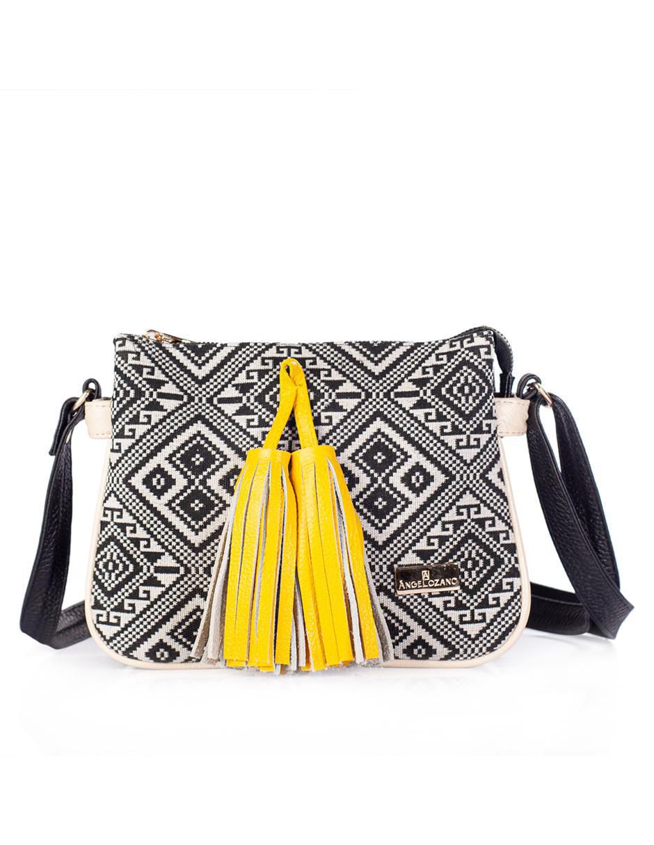 Bolsa crossbody Jaqueline de cuero para mujer