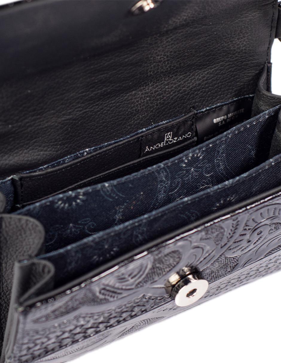 Bolsa crossbody Lupita de piel para mujer 4