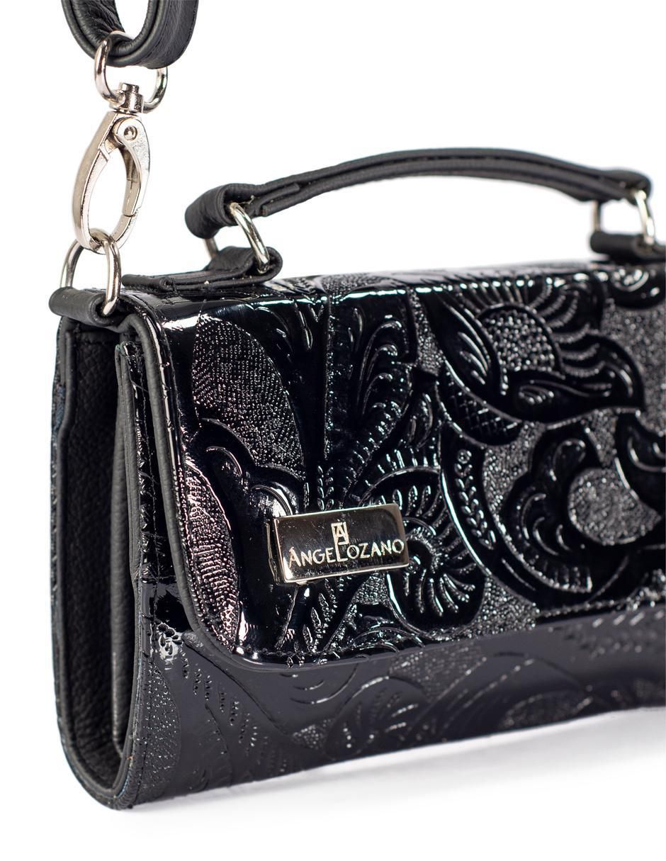 Bolsa crossbody Lupita de piel para mujer 8