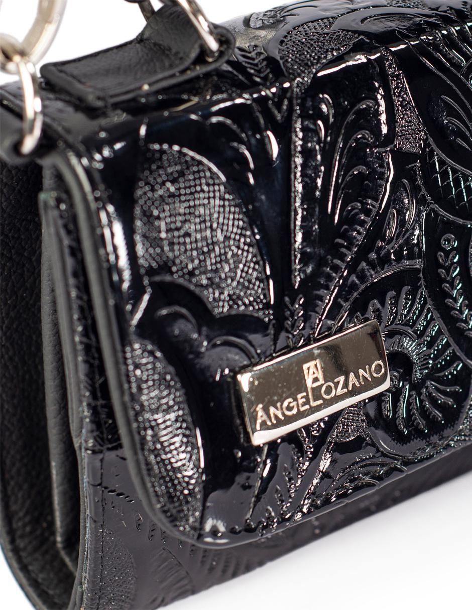 Bolsa crossbody Lupita de piel para mujer 9