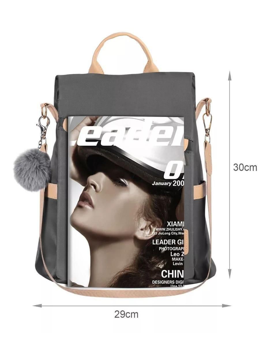 Mochila casual impermeable unisex 7
