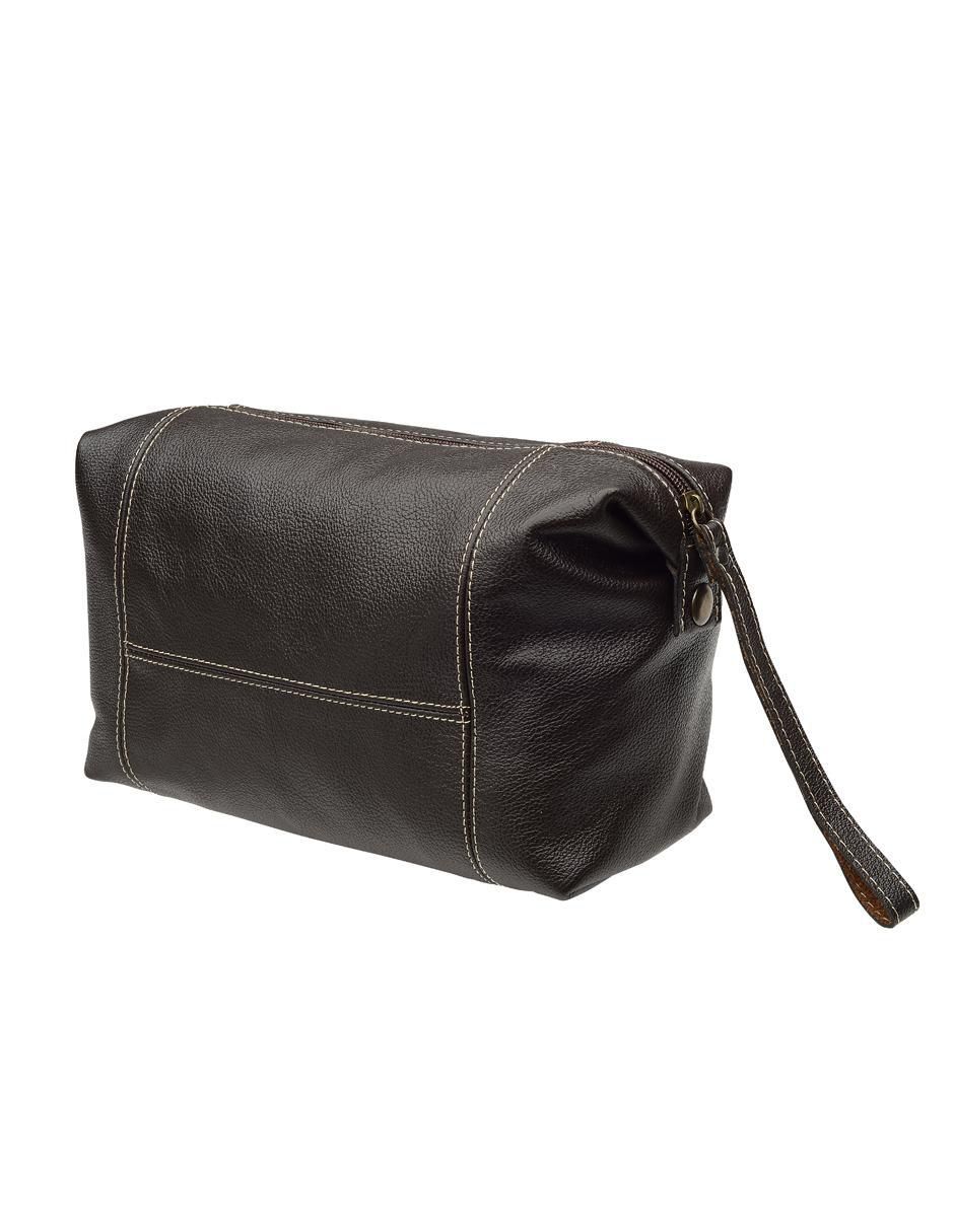 Cosmetiquera multiusos de piel unisex 2