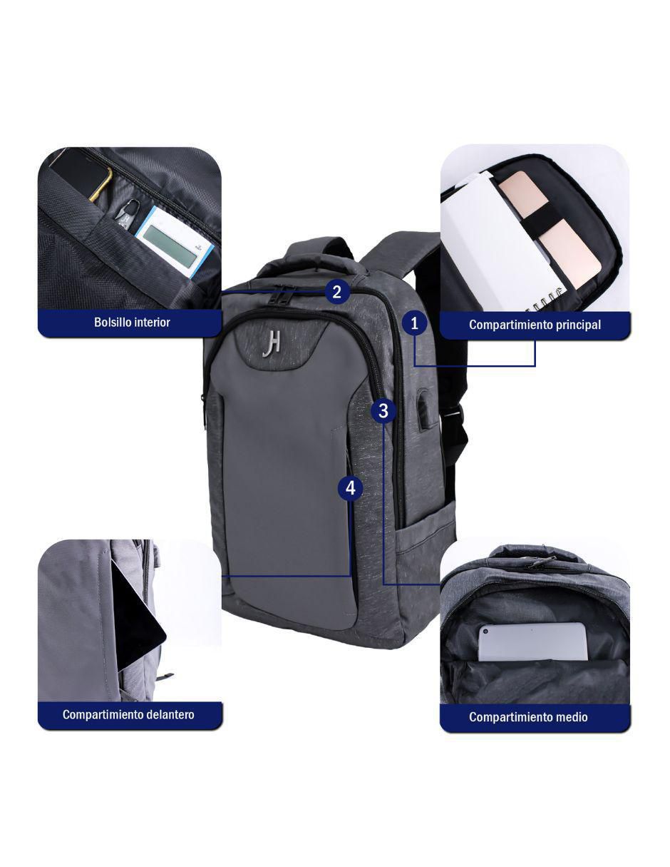 Mochila casual Beagle impermeable unisex 3