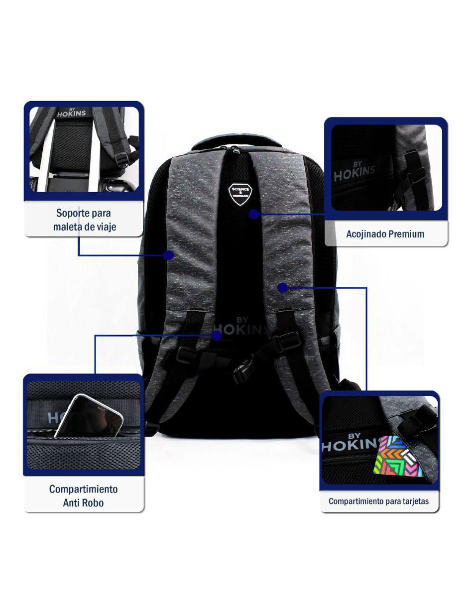 Mochila casual Beagle impermeable unisex 4