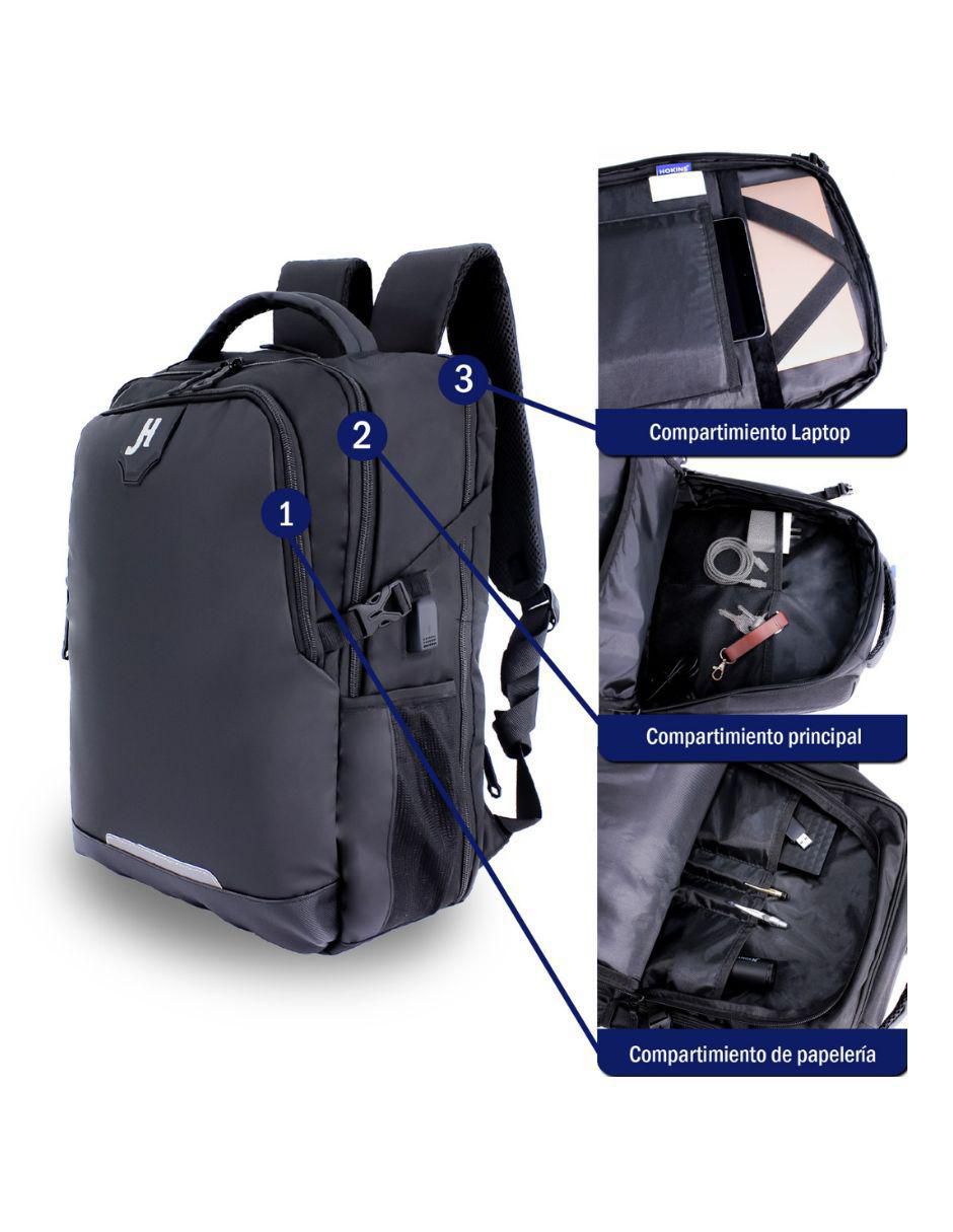 Mochila casual impermeable unisex 4