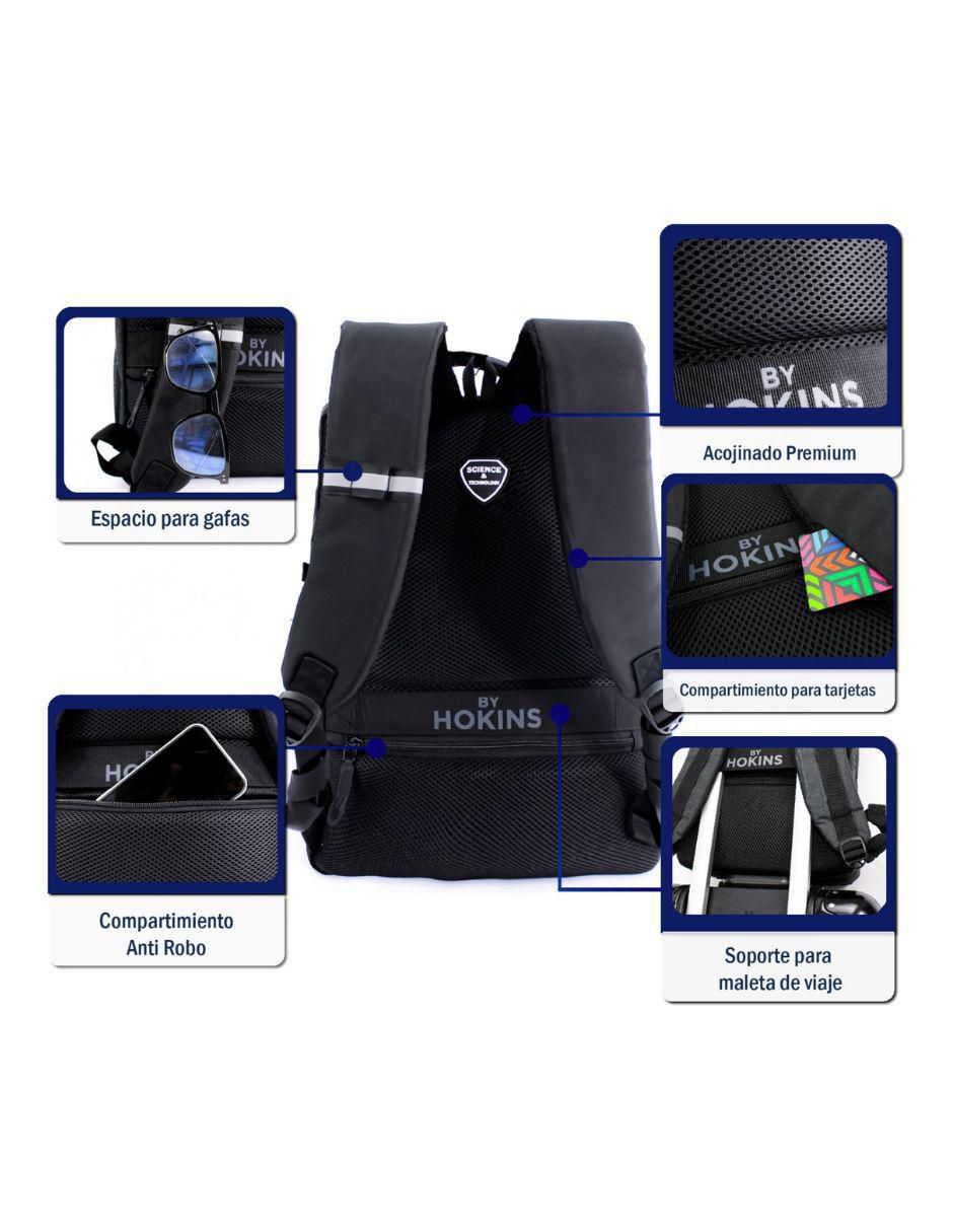 Mochila casual impermeable unisex 5