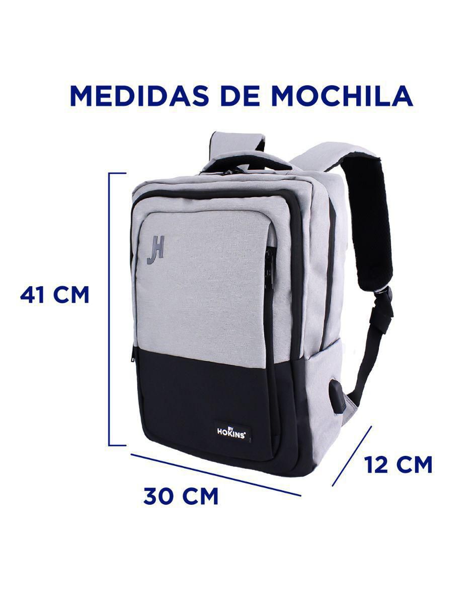 Mochila casual impermeable unisex 7