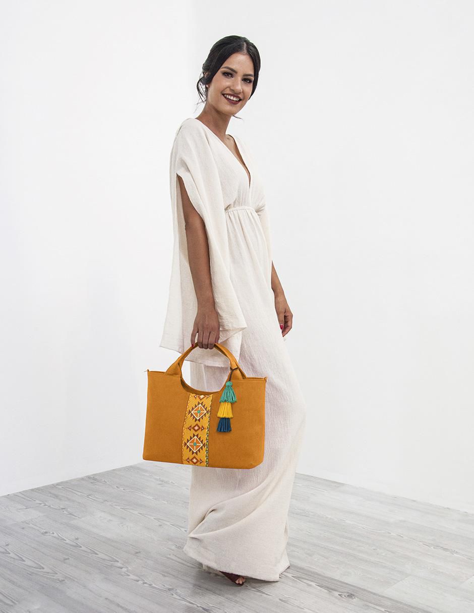 Bolsa satchel Izamal para mujer 5
