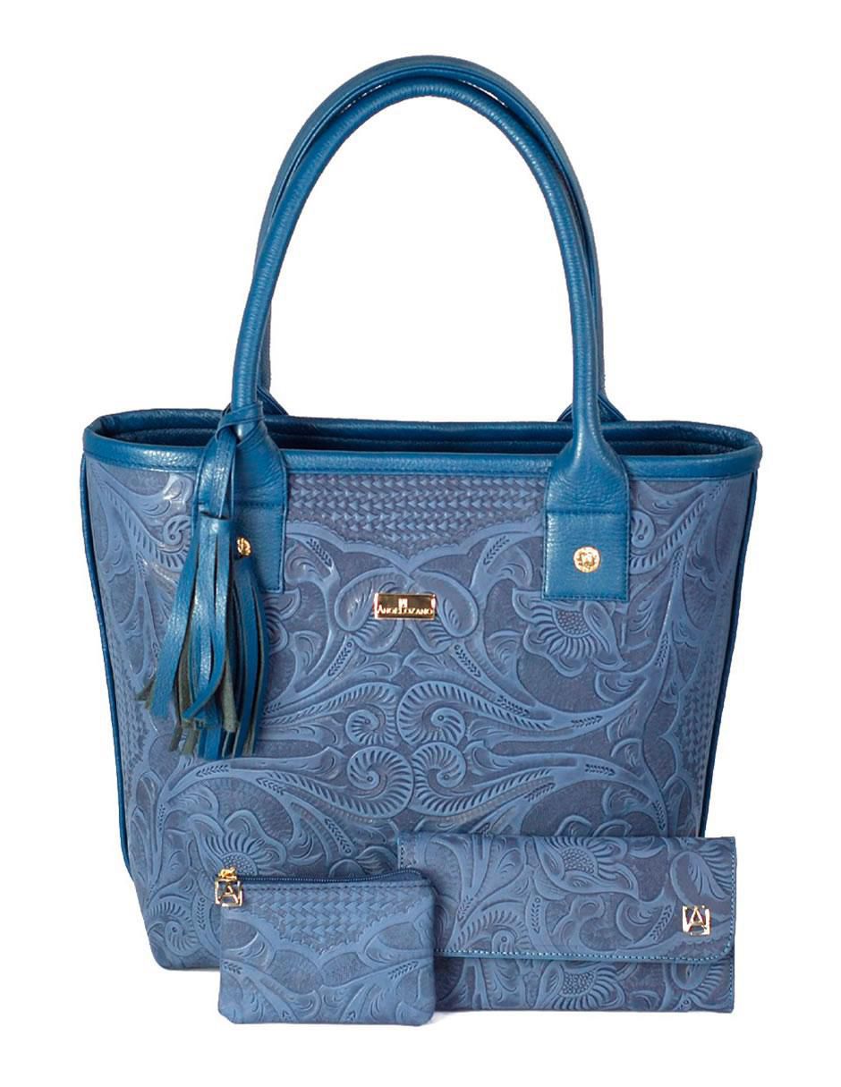 Bolsa tote Set Soraya de piel para mujer