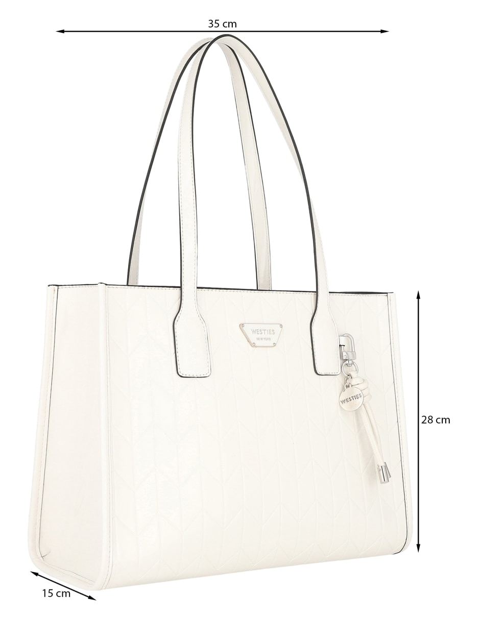 BOLSA WESTIES TOTE HBSARAFINA3W, BEIGE