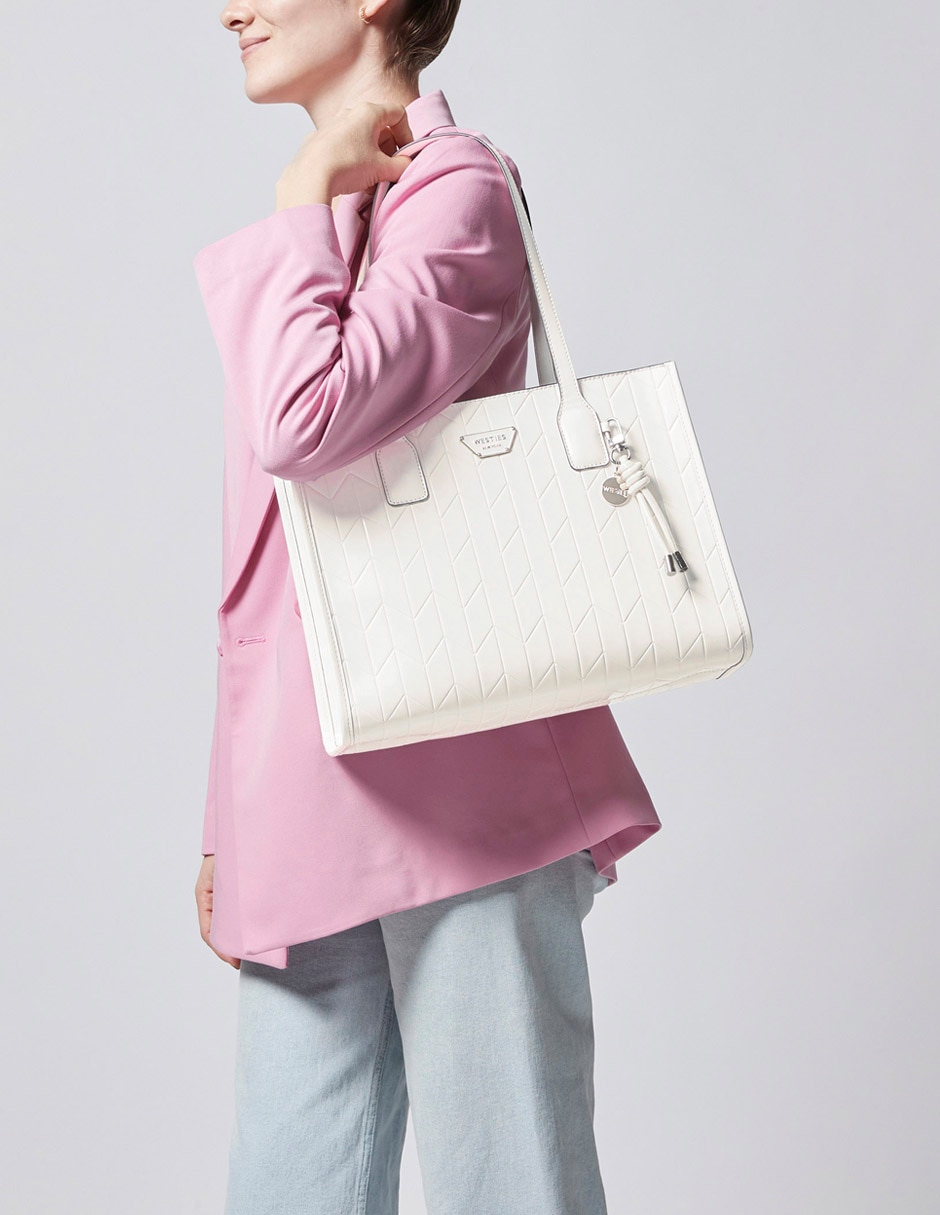 BOLSA WESTIES TOTE HBSARAFINA3W, BEIGE