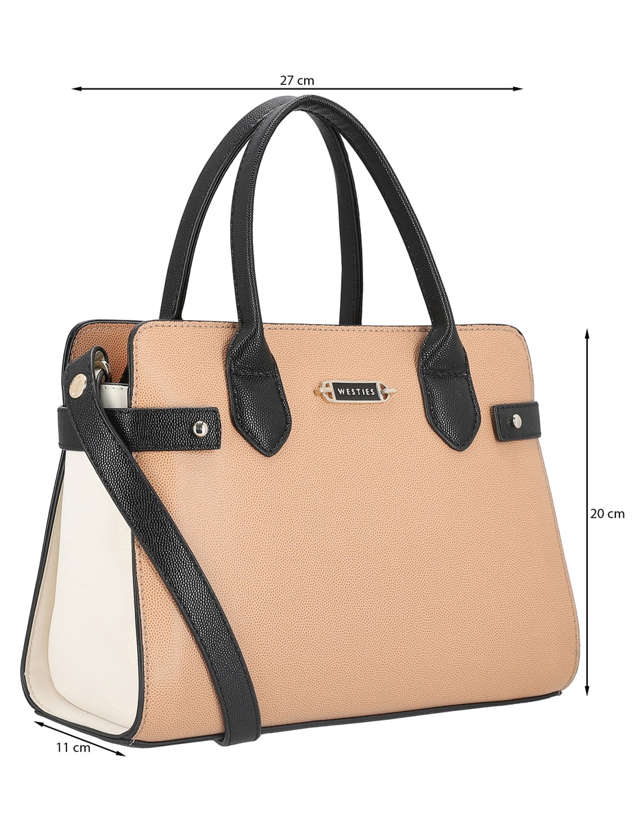 BOLSA WESTIES SATCHEL HBBERAZAW, NEGRO