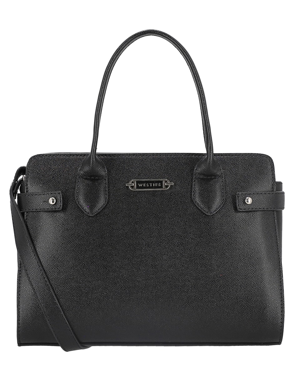 BOLSA WESTIES SATCHEL HBBERAZAW, NEGRO
