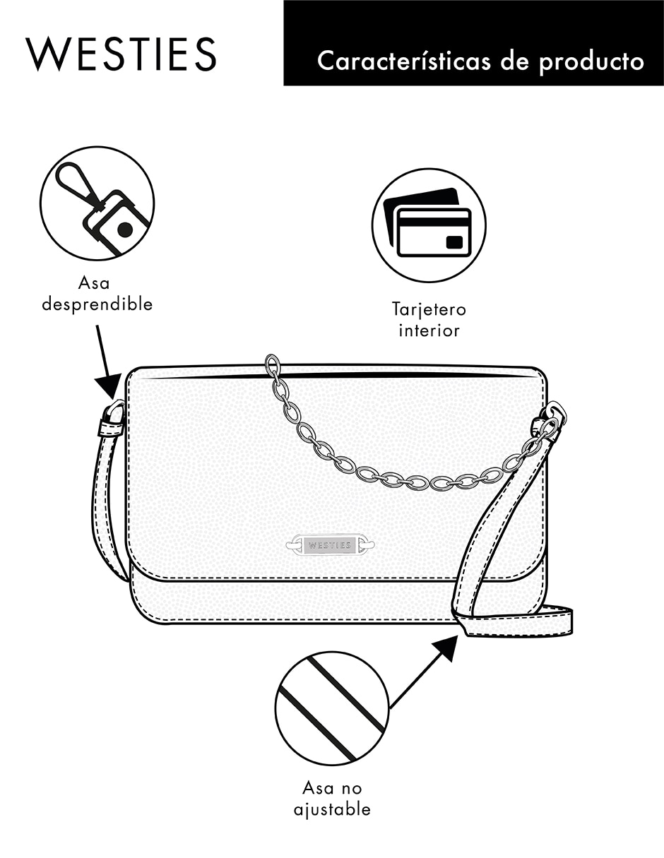 Cartera Westies Olivino para mujer