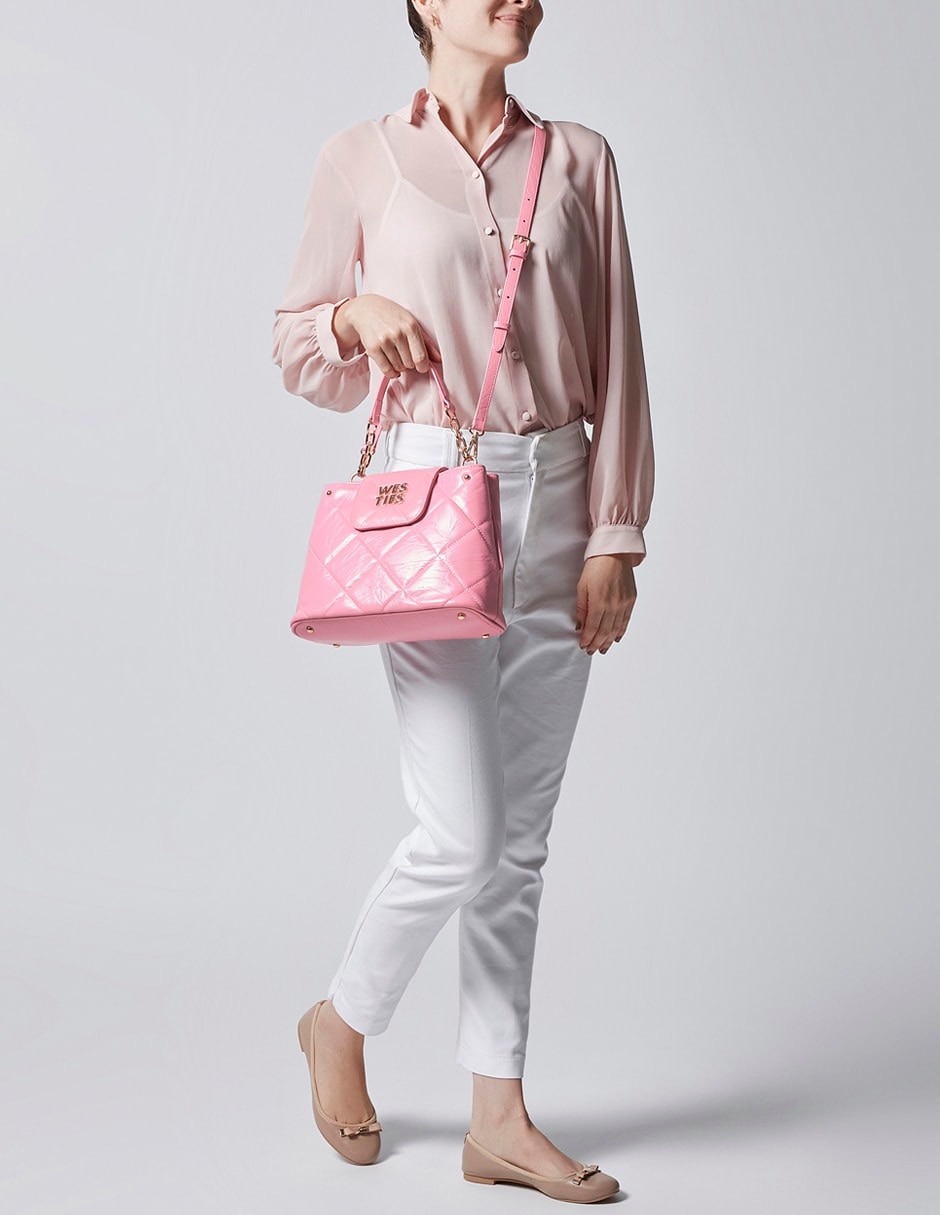 Bolsa satchel Bairina para mujer 7