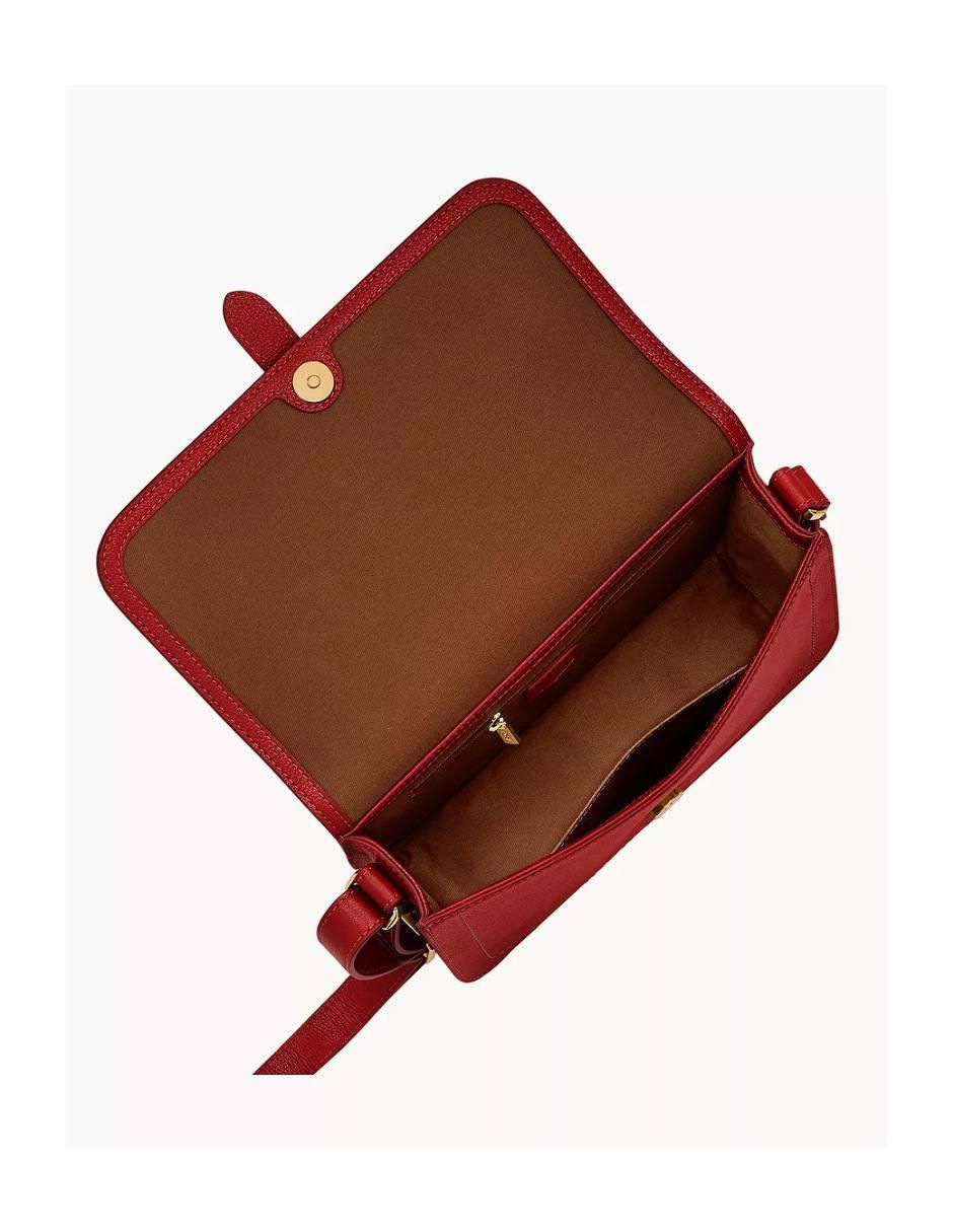 Bolsa shoulder Zoey de cuero para mujer 6