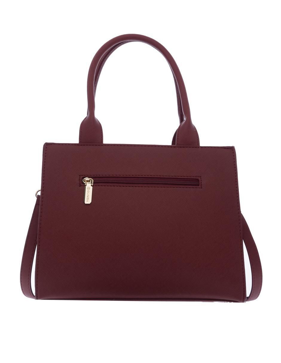 Bolsa satchel Olimba para mujer