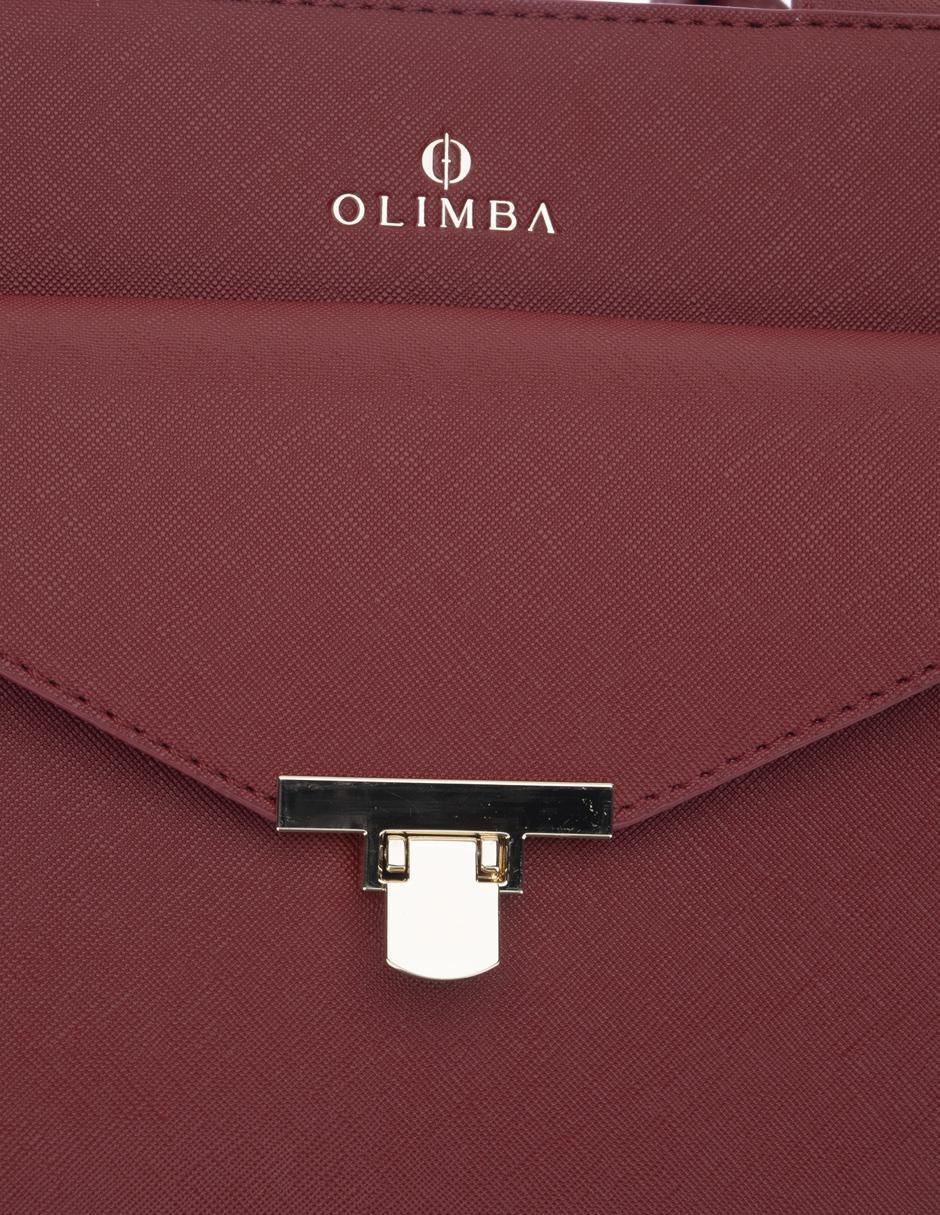 Bolsa satchel Olimba para mujer
