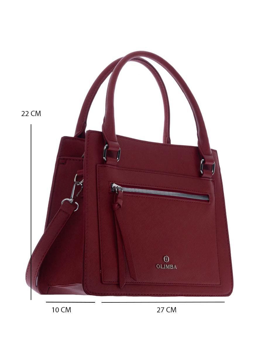 Bolsa satchel Olimba para mujer