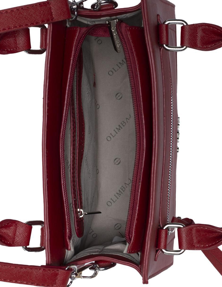 Bolsa satchel Olimba para mujer