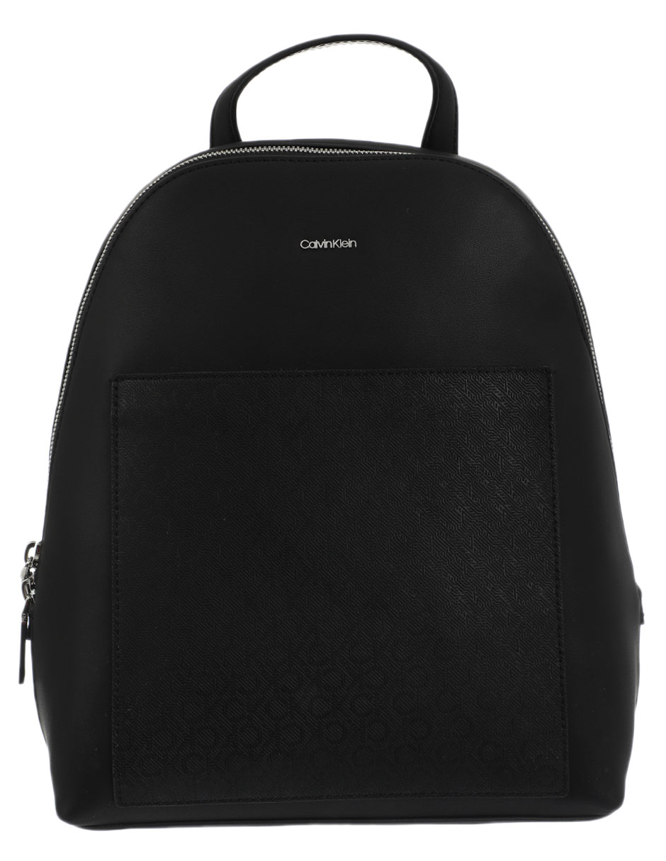 mochila calvin klein mujer negra
