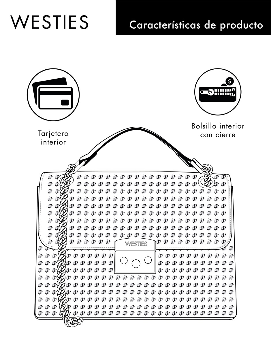 Bolsa crossbody Volton para mujer 5