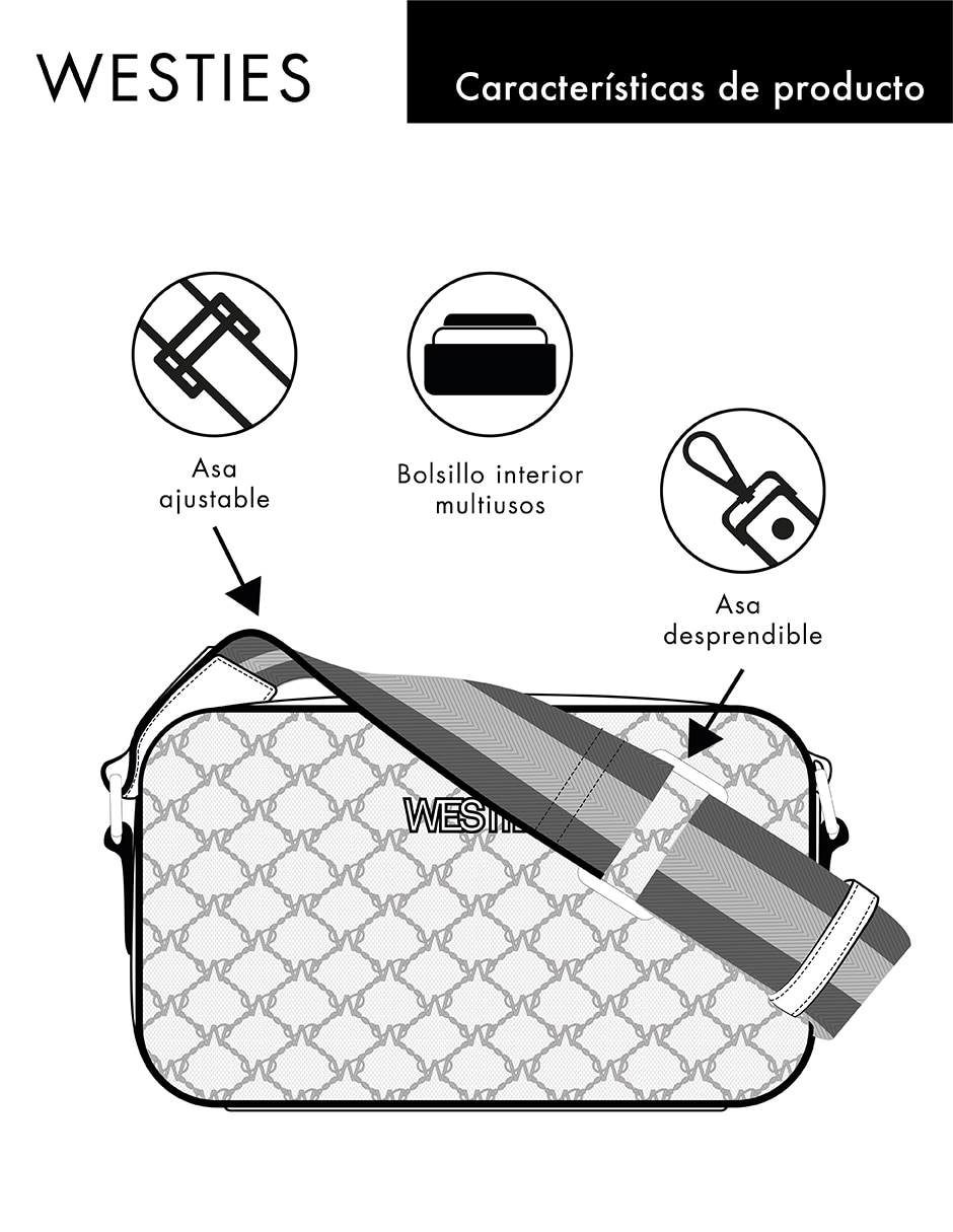 Bolsa crossbody Dominik para mujer 5