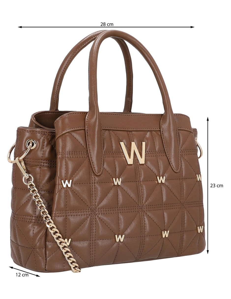 Bolsa satchel Pallas para mujer 8