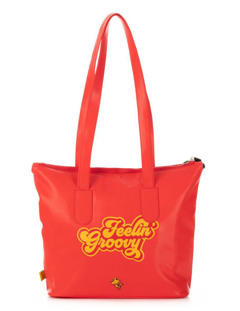 Bolsa tote Arcoíris Snoopy para mujer 3