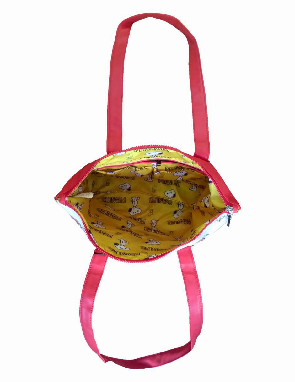 Bolsa tote Arcoíris Snoopy para mujer 4