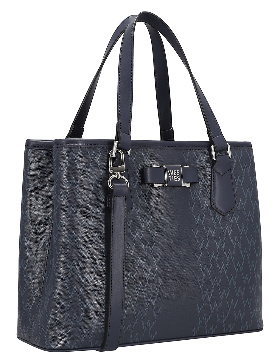 SATCHEL WESTIES, AZUL MARINO