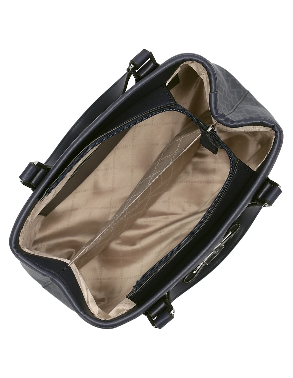 SATCHEL WESTIES, AZUL MARINO