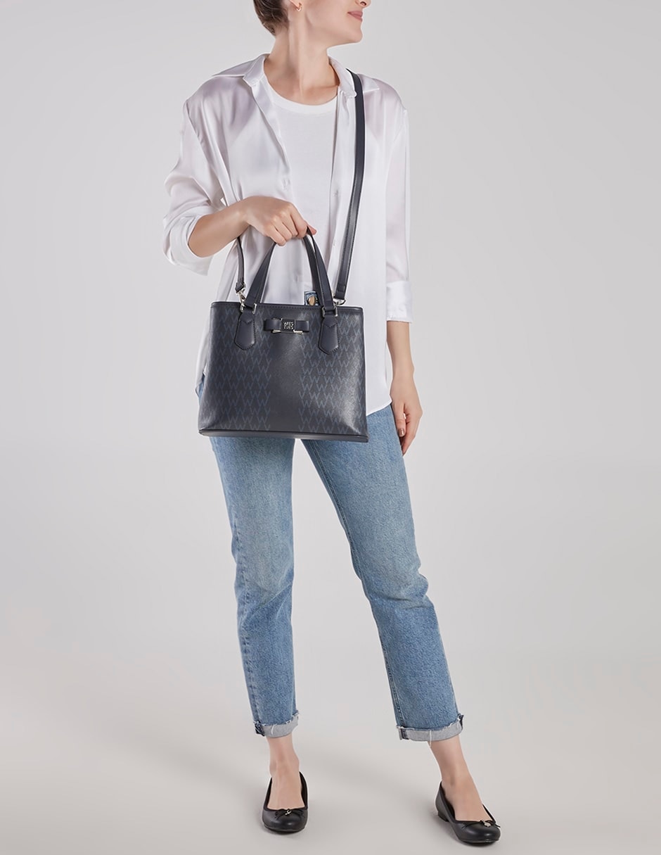 SATCHEL WESTIES, AZUL MARINO