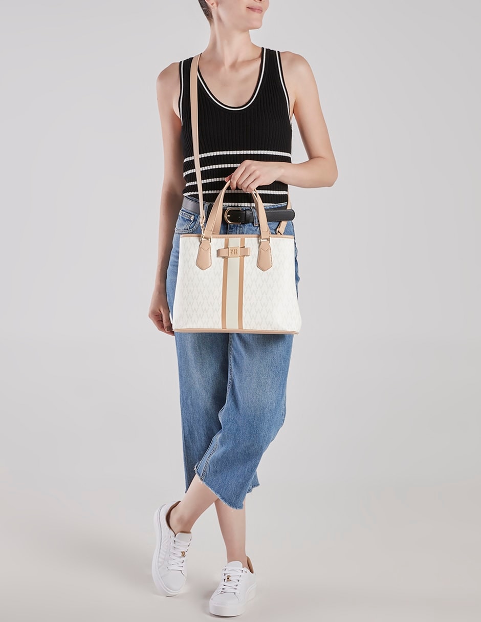 Bolsa satchel Henning para mujer 6
