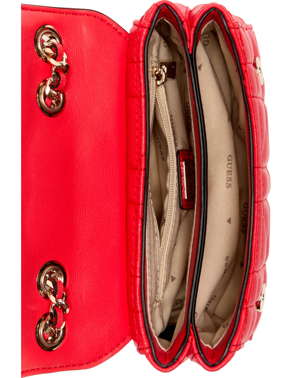 CROSSBODY GUESS, ROJO